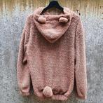 Bruine teddy beer vest met zakken one size fits all, Ophalen of Verzenden, Zo goed als nieuw, Bruin