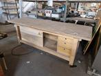 Timmer werkbank 240x90cm, Doe-het-zelf en Verbouw, Werkbanken, Ophalen of Verzenden, Zo goed als nieuw