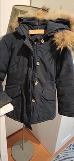 Airforce winterjas donkerblauw maat 8 is 128, Ophalen, Gebruikt, Jongen of Meisje, Airforce