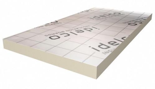 Idelco PirPlaten Isolatie 60x120 NIEUW + gebr afschotisolati, Doe-het-zelf en Verbouw, Isolatie en Afdichting, Nieuw, Vloerisolatie