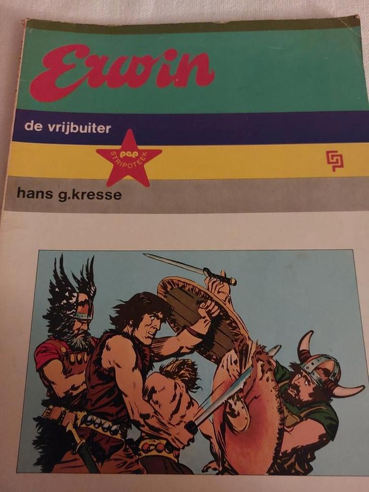 Erwin: de vrijbuiter, Boeken, Stripboeken, Gelezen, Eén stripboek, Ophalen of Verzenden