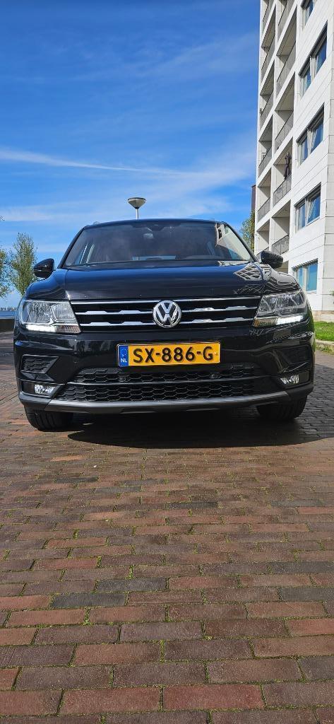 Volkswagen Tiguan Allspace 7p 1.4 TSI 150pk 6-DSG 2018 Zwart, Auto's, Volkswagen, Particulier, Tiguan, ABS, Adaptieve lichten