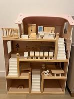 Poppenhuis + meubels van Petite Amelie - zo goed als nieuw!, Kinderen en Baby's, Ophalen, Zo goed als nieuw, Poppenhuis