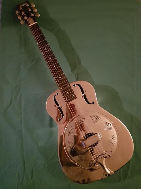 stalen gitaar merk Vintage, Muziek en Instrumenten, Snaarinstrumenten | Gitaren | Akoestisch, Nieuw, Resonator- of Dobrogitaar