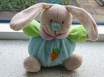Konijn merk Eddy Toys Action blauw lijf met oranje worteltje, Kinderen en Baby's, Speelgoed | Knuffels en Pluche, Ophalen of Verzenden
