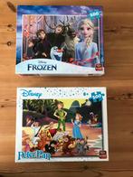 Puzzels Frozen & Peter Pan 500 stukjes, Ophalen of Verzenden, Minder dan 500 stukjes, Zo goed als nieuw, Legpuzzel