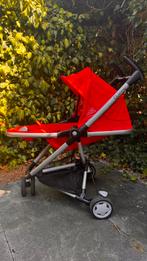 🎈Buggy Quinny Zapp Xtra Rood compleet en met extra opties, Ophalen, Zo goed als nieuw, Quinny, Zonnekap