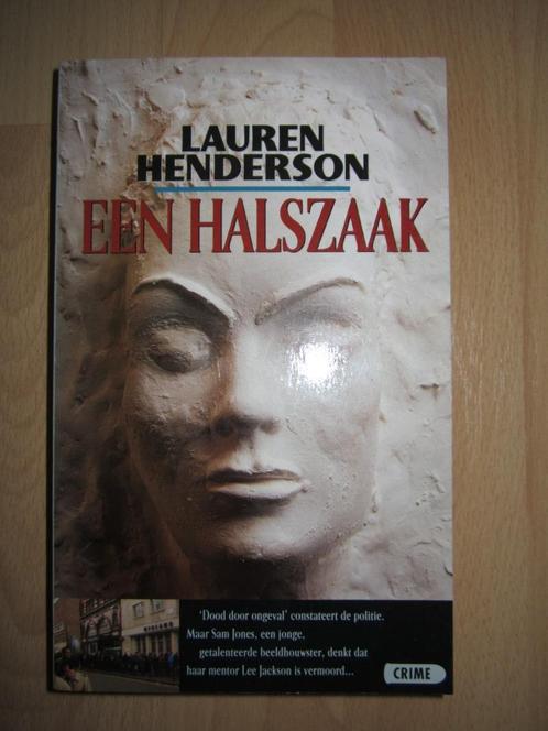 'Een halszaak' van Lauren Henderson, Boeken, Thrillers, Gelezen, Nederland, Ophalen of Verzenden