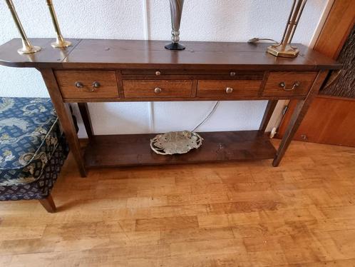 Prachtige klassieke sidetable met inklapbare oren, Antiek en Kunst, Antiek | Meubels | Tafels, Ophalen