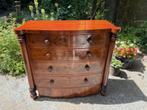 Prachtige antieke 5-ladige  mahoniehouten ladenkast commode, Ophalen