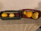 Vintage Biljart toebehoren: Keuen, ballen en scorebord, Ophalen of Verzenden, Gebruikt, Keu of Ballen