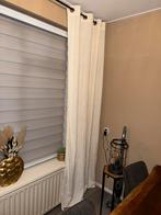 Gordijnen velvet creme kleur, Huis en Inrichting, Stoffering | Gordijnen en Lamellen, Ophalen, 100 tot 150 cm, 200 cm of meer