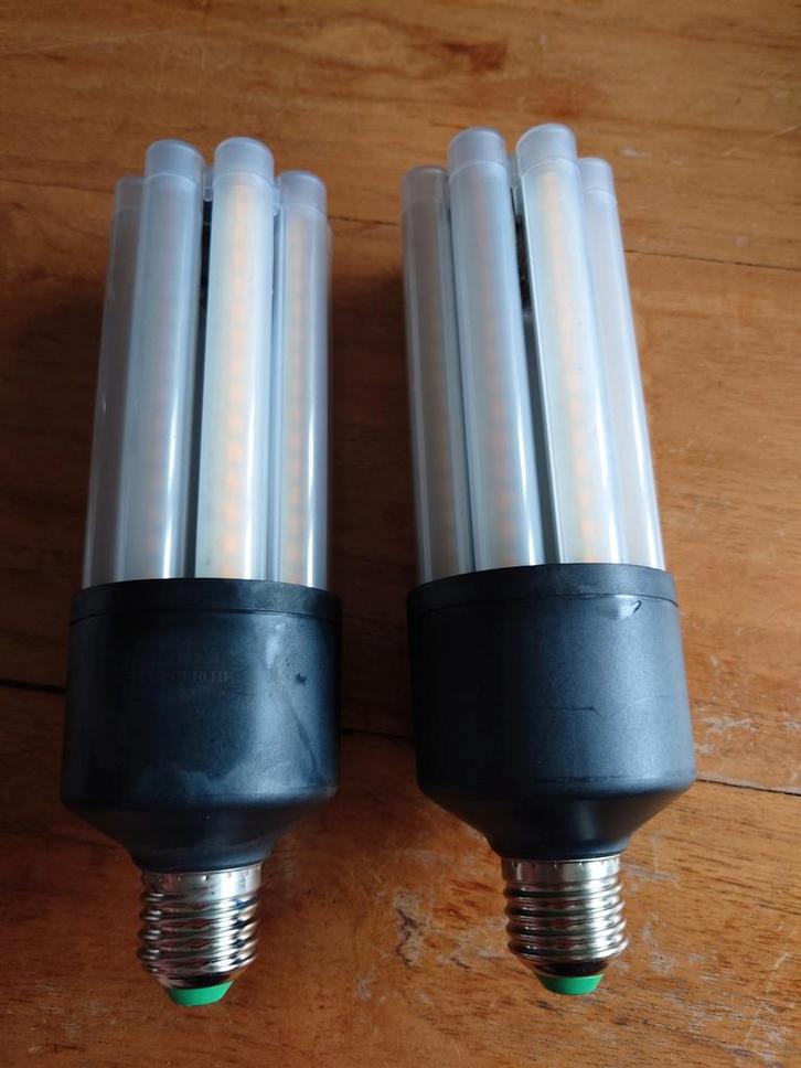 6x Megaman LED Clusterlite E27 35W, Huis en Inrichting, Lampen | Losse lampen, Gebruikt, Led-lamp, 60 watt of meer, E27 (groot)