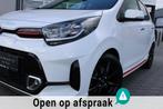 Kia Picanto 1.0 T-GDi GT-LINE/LEDER/NAVI/DODEHOEK/CRUISE/BOM, Auto's, Kia, Voorwielaandrijving, 101 pk, Gebruikt, Zwart