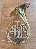 B&S Waldhoorn in Bes - Prachtinstrument, Ophalen of Verzenden, Gebruikt, Bes-hoorn
