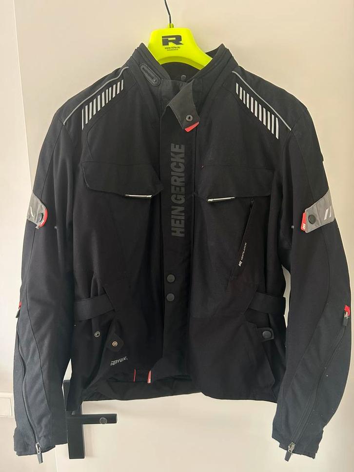 Motorjas - Hein Gericke, maat 58, Motoren, Kleding | Motorkleding, Jas | textiel, Tweedehands, Ophalen of Verzenden