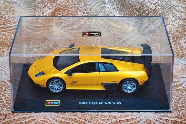 Lamborghini Murciélago LP 670- 4 SV, Bburago, 1:32, Hobby en Vrije tijd, Modelauto's | 1:43, Nieuw, Auto, Overige merken, Ophalen of Verzenden
