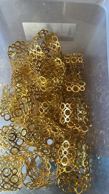 41 Gouden Servetringen - Feestelijk & Elegant beschikbaar voor biedingen