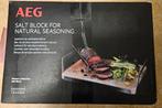 AEG Himalya zoutsteen op RVS serveer blad NIEUW in de doos, Witgoed en Apparatuur, Grillplaten, Ophalen, Nieuw
