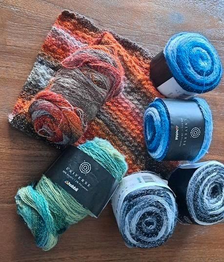 Hobii Universe Wol Pakket 6 bollen, Hobby en Vrije tijd, Breien en Haken, Nieuw, Breien of Haken, Wol of Garen, Ophalen of Verzenden