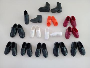 Schoenen en Laarzen voor KEN (van Barbie) Poppen beschikbaar voor biedingen