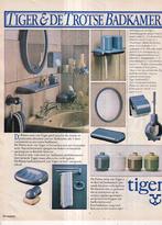Retro reclame 1980 Tiger Plastics Palma badkamer serie, Verzamelen, Retro, Overige typen, Ophalen of Verzenden