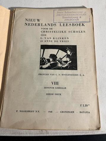 Boekje Nieuw Nederlands Leesboek beschikbaar voor biedingen