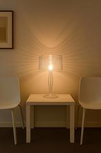 1 Solzi Luce GOA Archirivolto transparante vintage tafellamp, Ophalen, Kunststof, Gebruikt, 50 tot 75 cm