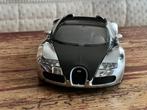 Autoart 1:18 Bugatti Veyron Pur Sang Black/Chroom, Hobby en Vrije tijd, Modelauto's | 1:18, Ophalen of Verzenden, Zo goed als nieuw