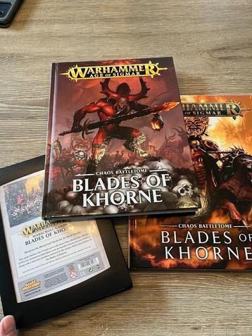 Warhammer Age of Sigmar Blades of Khorne leger te koop beschikbaar voor biedingen