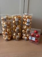 Diverse gouden/rode kerstballen, Ophalen of Verzenden, Zo goed als nieuw