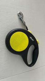 Flexi fluoriserende hondenlijn 3 m., Dieren en Toebehoren, Hondenriemen, Ophalen of Verzenden, Gebruikt