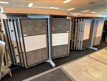 Tegelkast akupaneelkast tegeldisplaykast moodwall beschikbaar voor biedingen
