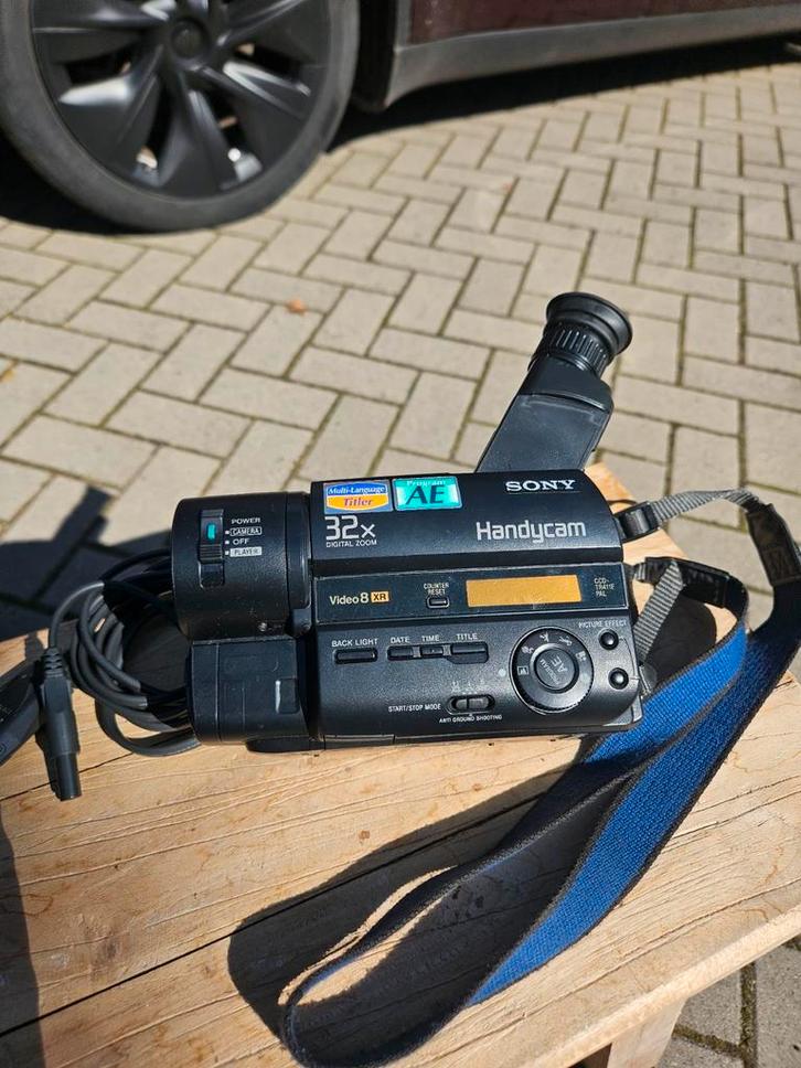 Sony Handycam Video 8 - Klassieker!, Audio, Tv en Foto, Videocamera's Analoog, Camera, 8mm, Ophalen