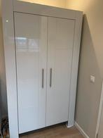 Kledingkast Bopita hoogglans wit, Huis en Inrichting, Kasten | Kledingkasten, Ophalen, 100 tot 150 cm, Zo goed als nieuw, 150 tot 200 cm