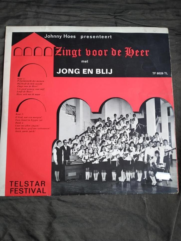 Johnny Hoes presenteert -Zingt voor de heer met Jong en Blij, Cd's en Dvd's, Vinyl | Nederlandstalig, Zo goed als nieuw, Ophalen of Verzenden