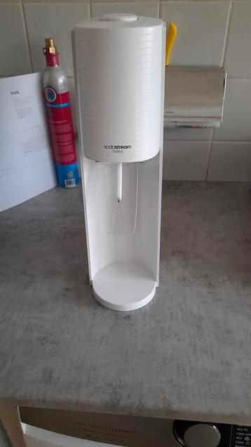 Sodastream "Terra" + 2x patroon + 3 flessen als nieuw! beschikbaar voor biedingen