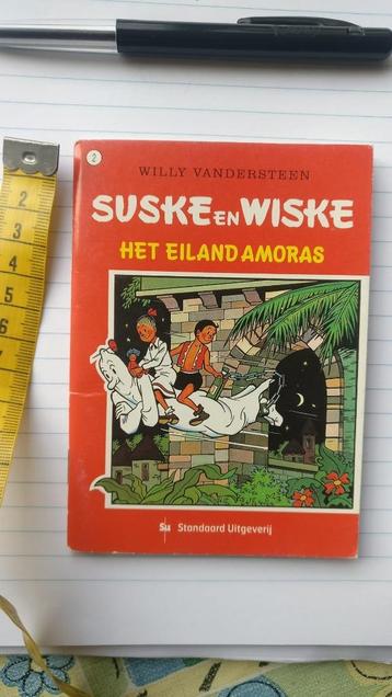 Suske en Wiske : Het eiland Amoras . Minialbum 200H beschikbaar voor biedingen
