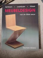 Meubeldesign van de 20ste eeuw. Semback, Leuthäuser, Gössel, Ophalen of Verzenden, Gelezen, Overige onderwerpen, Diverse auteurs