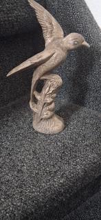 Oud Vogelbeeldje Metaal, Ophalen of Verzenden