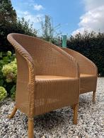 Loyd Loom Stoelen - Set van Twee, Huis en Inrichting, Stoelen, Ophalen, Gebruikt, Twee, Bruin
