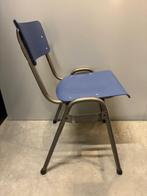 Kantine stoelen  schaftkeet stoelen, Huis en Inrichting, Stoelen, Gebruikt, -, Blauw, --