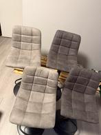 4x barkrukken zgan, Ophalen, Minder dan 75 cm, Zo goed als nieuw, Stof