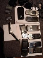 Oude Nokia Telefoons - Collectie van 10 stuks, + samsung, Gebruikt, Zwart, Fysiek toetsenbord, Ophalen of Verzenden
