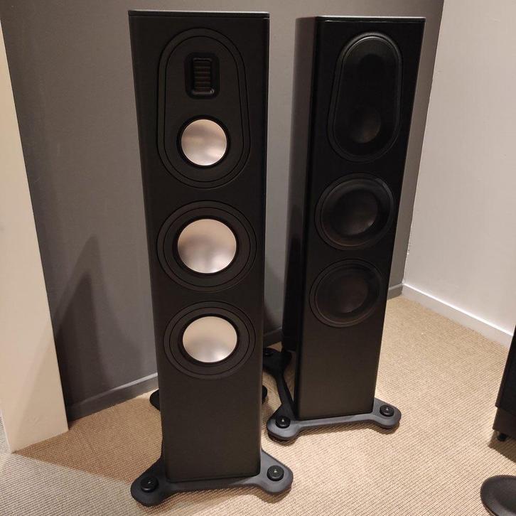 Monitor Audio Platinum 200 II / PL200 2G, Audio, Tv en Foto, Luidsprekers, Zo goed als nieuw, Front, Rear of Stereo speakers, 120 watt of meer