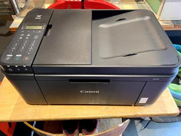 canon printer/scanner + vintage school bureautje + stoel beschikbaar voor biedingen