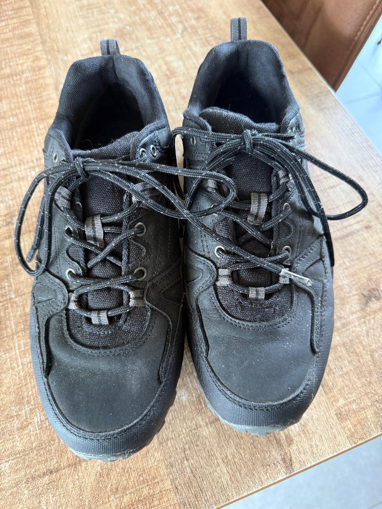 Schoenen, Zwart, Gedragen, Hi-tec, Wandelschoenen