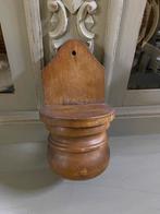 Brocante houten potje / zoutpot, Antiek en Kunst, Ophalen of Verzenden