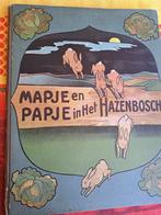 Kinderboekje uit 1906: "Mapje en Papje in het Hazenbosch", Ophalen of Verzenden