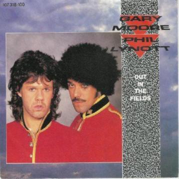 Ruil of koop Gary Moore & Phil Lynott Out In The Fields 1985 beschikbaar voor biedingen